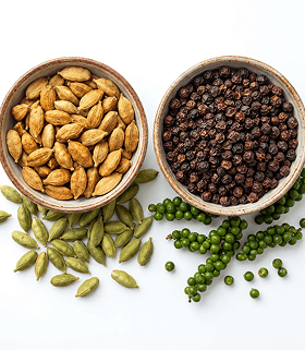 Cardamom & Pepper